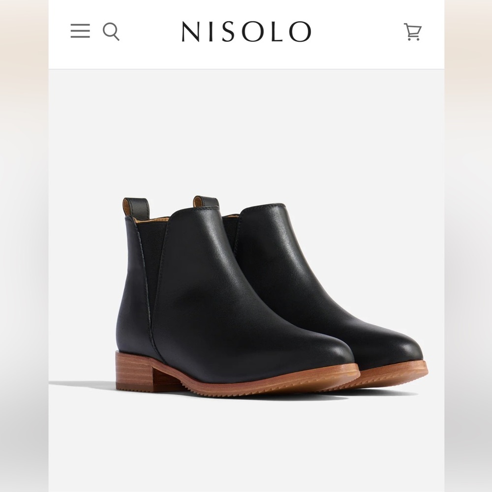 Nisolo Everyday Chelsea Boots size 9